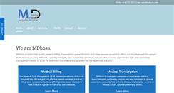 Desktop Screenshot of mdboss.com